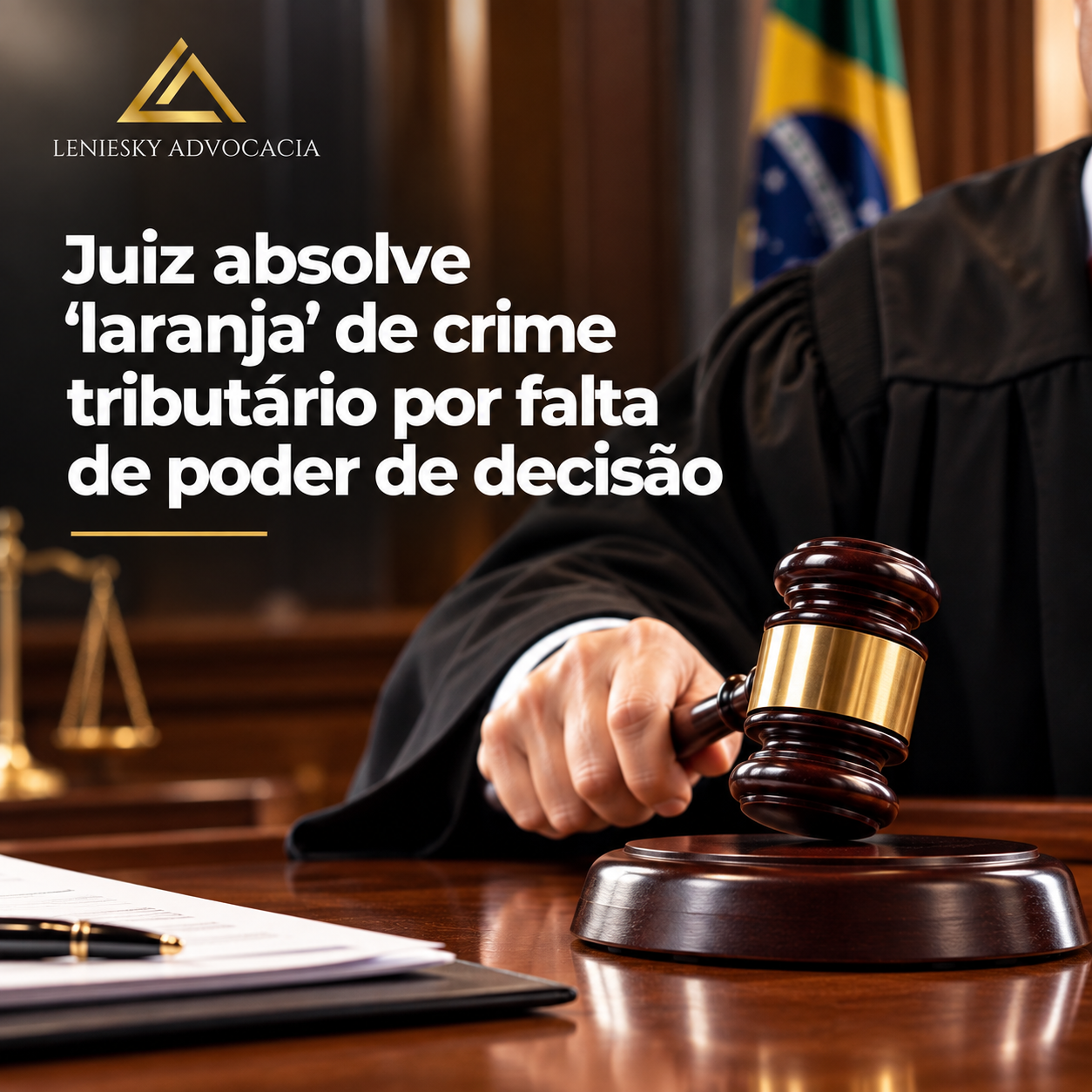 A responsabilidade penal por crimes tributários exige a prova de gestão efetiva e poder de decisão.